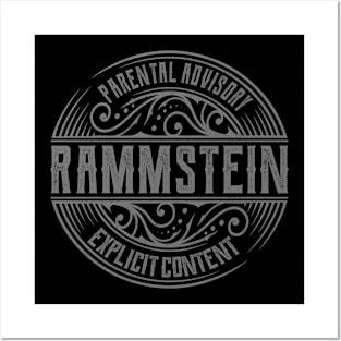 Rammstein Vintage Ornament Posters and Art